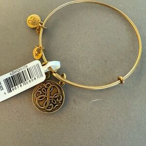 Alex and Ani Gold Charm Bracelet